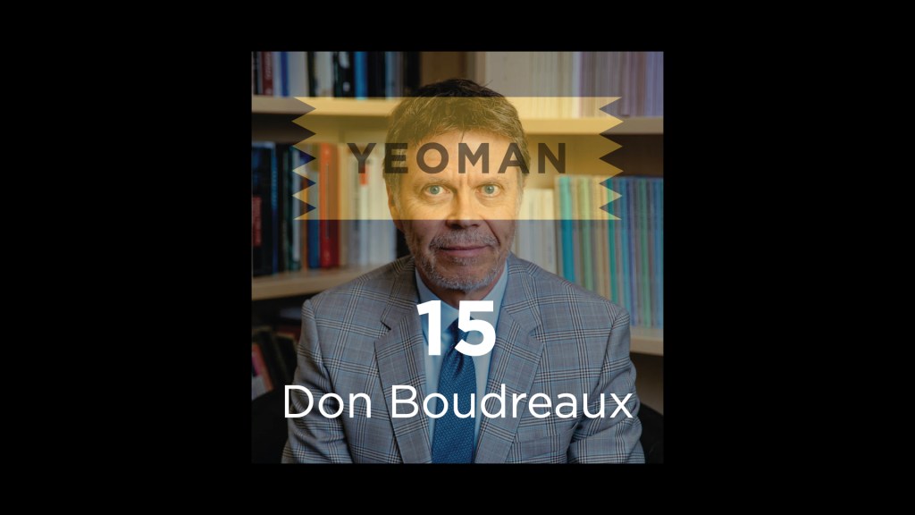 Don Boudreaux: Constitution Day, Freedom of Speech, Regulatory Capture, Voting –&nbsp;#15