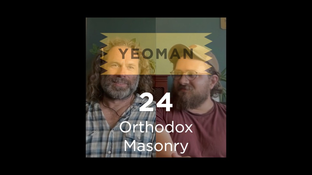 Orthodox Masonry –&nbsp;#24